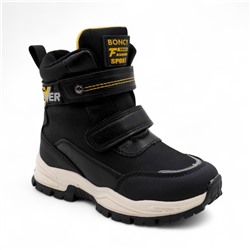 Ботинки мембранные на меху А6672-1 черные