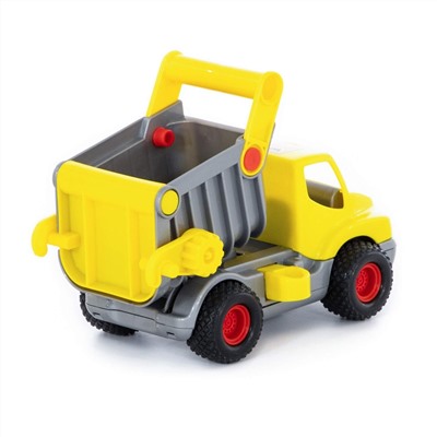 320858 Wader "КонсТрак", автомобиль-самосвал (жёлтый) (в коробке)