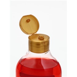 Подарочный набор новогодний в деревянной корзине: гель для душа, пена для ванны и полотенце, аромат хвойный лес и вишнёвый пирог, URAL LAB