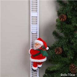 Новогоднее украшение интерьера 20 см Дед мороз / W-161 /уп 60/музыкальный