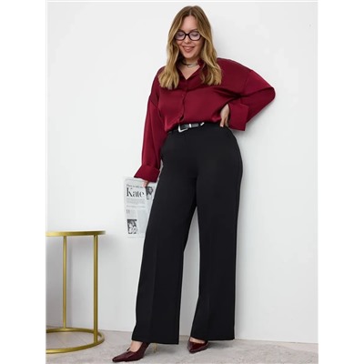 Брюки палаццо классические