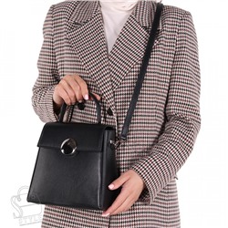 Сумка женская кожаная 1135TH black Polina&Eiterou/30