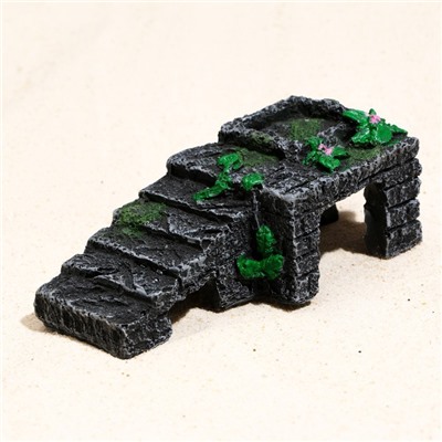 Мост - укрытие под камни, 13.7×6×5 см