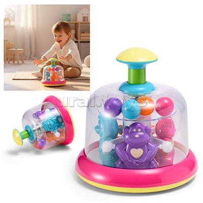 Юла-карусель "Цирк" (в п/пакете)