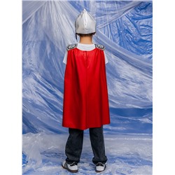 Карнавальный костюм детский «Богатырь Добрыня»: болеро, жилет, шлем, р. 128-140