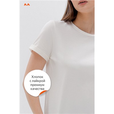 Женская базовая футболка с лайкрой Happyfox