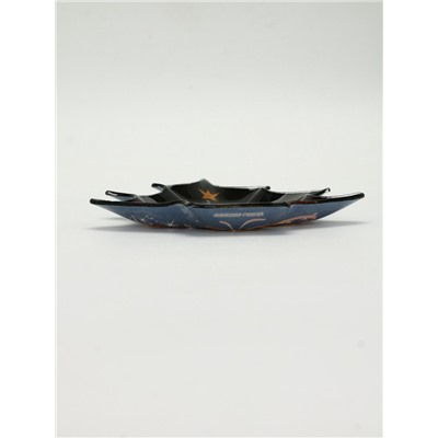 Тарелка новогодняя плоская «Ёлочка», 19.5×16.5 см