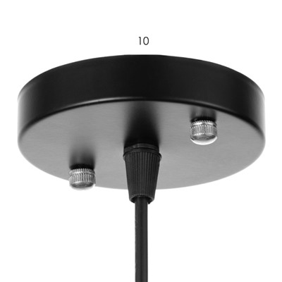 Светильник BayerLux «Одри» E27 40 Вт черный 18×18×17 см