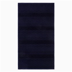 Полотенце махровое Love Life «Комфорт» 70×140 см, темно-синий, 100% хл, 500 г/м²