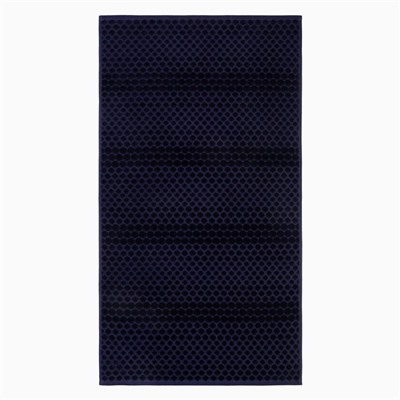 Полотенце махровое Love Life «Комфорт» 70×140 см, темно-синий, 100% хл, 500 г/м²