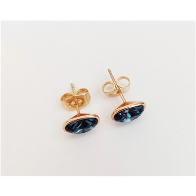 Серьги с кристаллами Swarovski