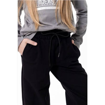 Брюки джоггеры из футера М225114а