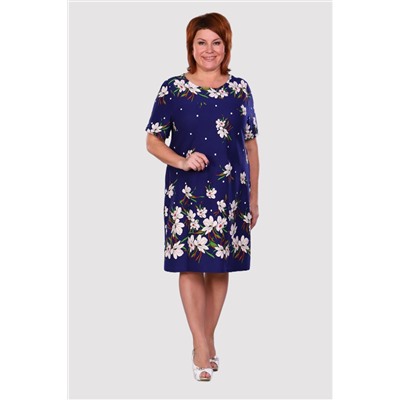 Королева - туника синий