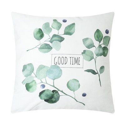 Комплект наволочек декоративных «Этель» Eucalyptus, 48×48 см - 2 шт., хлопок 100%