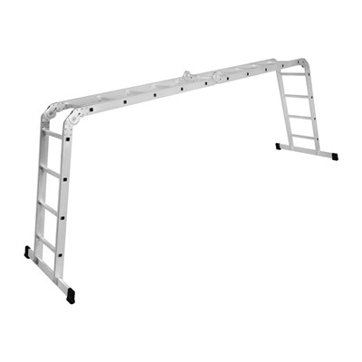 Лестница-трансформер ТУНДРА, алюминиевая, 4×5×5×4 ступени