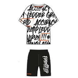 Комплект трикотажный для мальчиков: фуфайка (футболка), шорты
