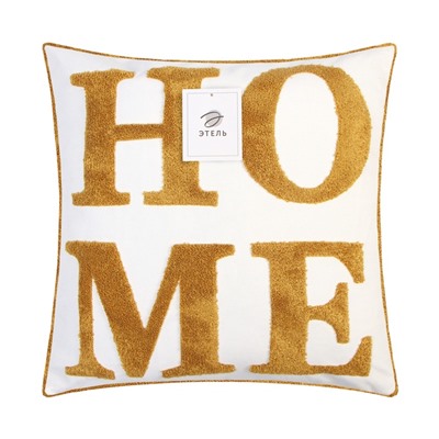 Наволочка декоративная «Этель» Бохо Home, 45×45 см, цвет горчица