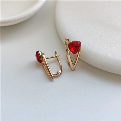 Серьги с кристаллами Swarovski