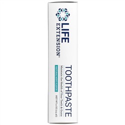 Life Extension, зубная паста, натуральный вкус мяты, 113,4 г (4 унции)