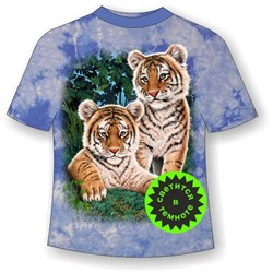 Подростковая футболка Тигрята сафари ММ 865