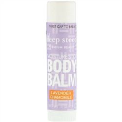 Deep Steep, Moisture Stick Body Balm, Lavender Chamomile, .5 oz (15 g)