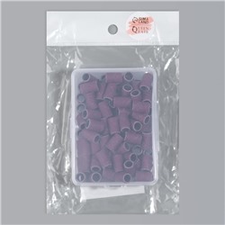 Насадки для педикюра, 100 шт, абразивность 80