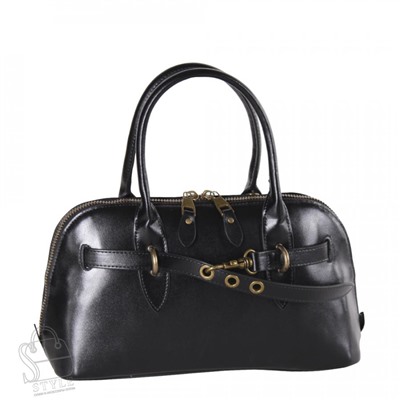 Сумка женская кожаная 5008NN black Natale Navetta