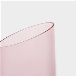 Бокалы для шампанского Magistro «Иллюзия», 180 мл, 5.5×27.5 см, стекло, набор 6 шт., розовые