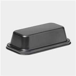 Форма для выпечки Доляна «Жаклин», 15.5×8.5 см, антипригарное покрытие, чёрная