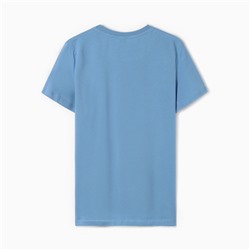 Футболка женская Be Friends, голубая, размер 44