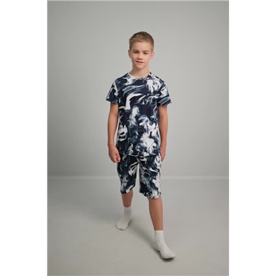 Хлопковый костюм для мальчика Happyfox