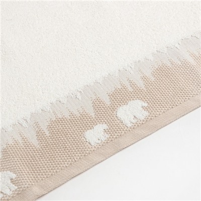 Полотенце махровое Love Life Winter dream 50×90 см, 100% хлопок, 400 г/м², белое