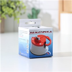 Точилка для ножей на присоске Libra Plast, пластик, цвет микс