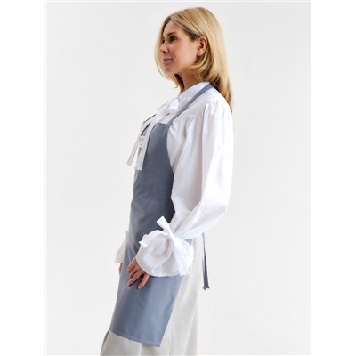 Фартук «Этель» Kitchen, 60×70 см, синий, 100% хлопок, саржа 220 г/м²