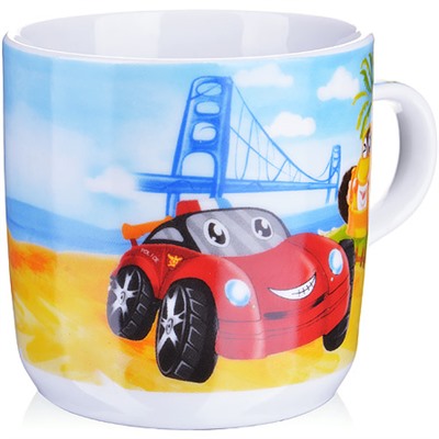 27719 Кружка детская фарфор 230 мл LR (х48)