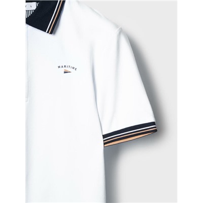 Джемпер трикотажный с воротником поло для мужчин