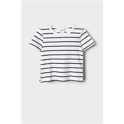 Фуфайка трикотажная для девочек (футболка) PLAYTODAY, 1240217