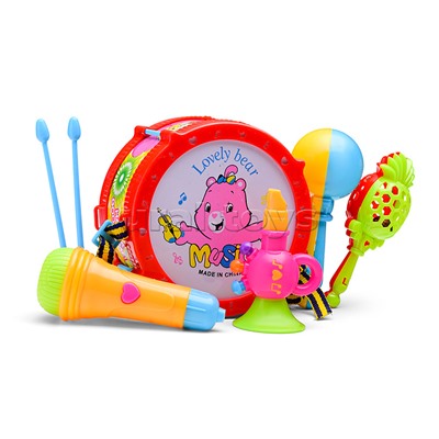 Набор музыкальных инструментов "Веселый оркестр-2" в пакете