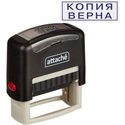 Штамп автоматический стандартный "КОПИЯ ВЕРНА" с рамкой 38х14 мм 9011T (1348213) Attache