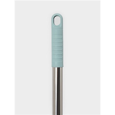 Водосгон для пола, силиконовый, поворотный сгон 49 см, черенок нержавеющая сталь 58-97 см