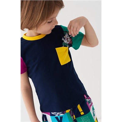 Комплект трикотажный для мальчиков: фуфайка (футболка), шорты PLAYTODAY, 1239621