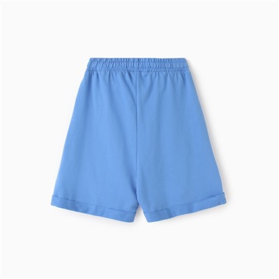 Шорты женские, цвет синий, размер 50