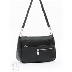 Сумка женская кожаная 2041-9NN black Natale Navetta