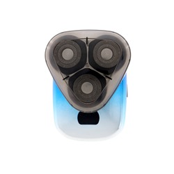 Электробритва LBR-10, 3 Вт, роторная, 3 головки, дисплей, от АКБ