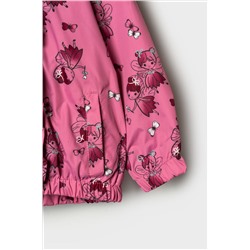 Куртка детская текстильная с полиуретановым покрытием для девочек (ветровка) PLAYTODAY, 1240061