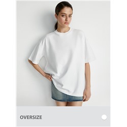 Omsa Футболка OmD 14503ST Футболка женская OVERSIZE (футер), CO+EL