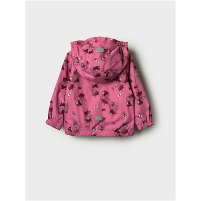Куртка детская текстильная с полиуретановым покрытием для девочек (ветровка)