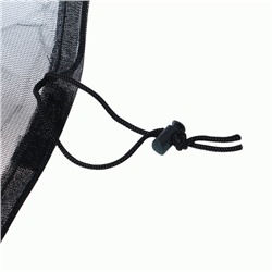 Сетка на бочку для защиты от листьев и грязи, с затяжкой, d=80 см, Greengo