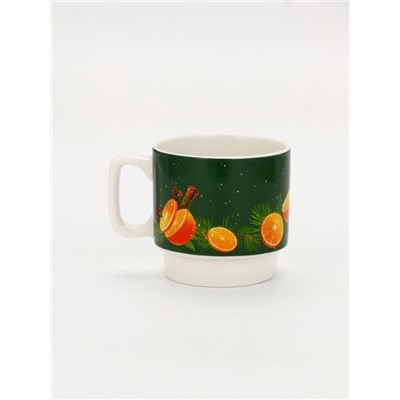 Кружка новогодняя керамическая «Аромат Нового года», 350 мл