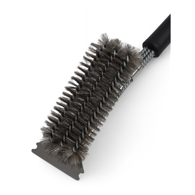 Щетка - скребок для чистки гриля Maclay, стальная, длина 45 см